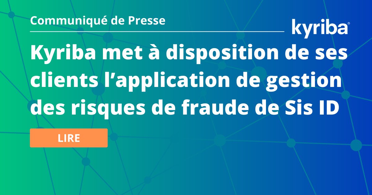 Des interrogations sur votre #riskmanagement et #sécurité de #purchasetopay ? Suivez l'ex de Roquette et équipez-vous de @SisID_fintech, l’application de gestion des #risquesdefraude, sur notre plateforme.
#DigitalTransformation #LiquidityManagement #P2P
👉bit.ly/3lTVwMa