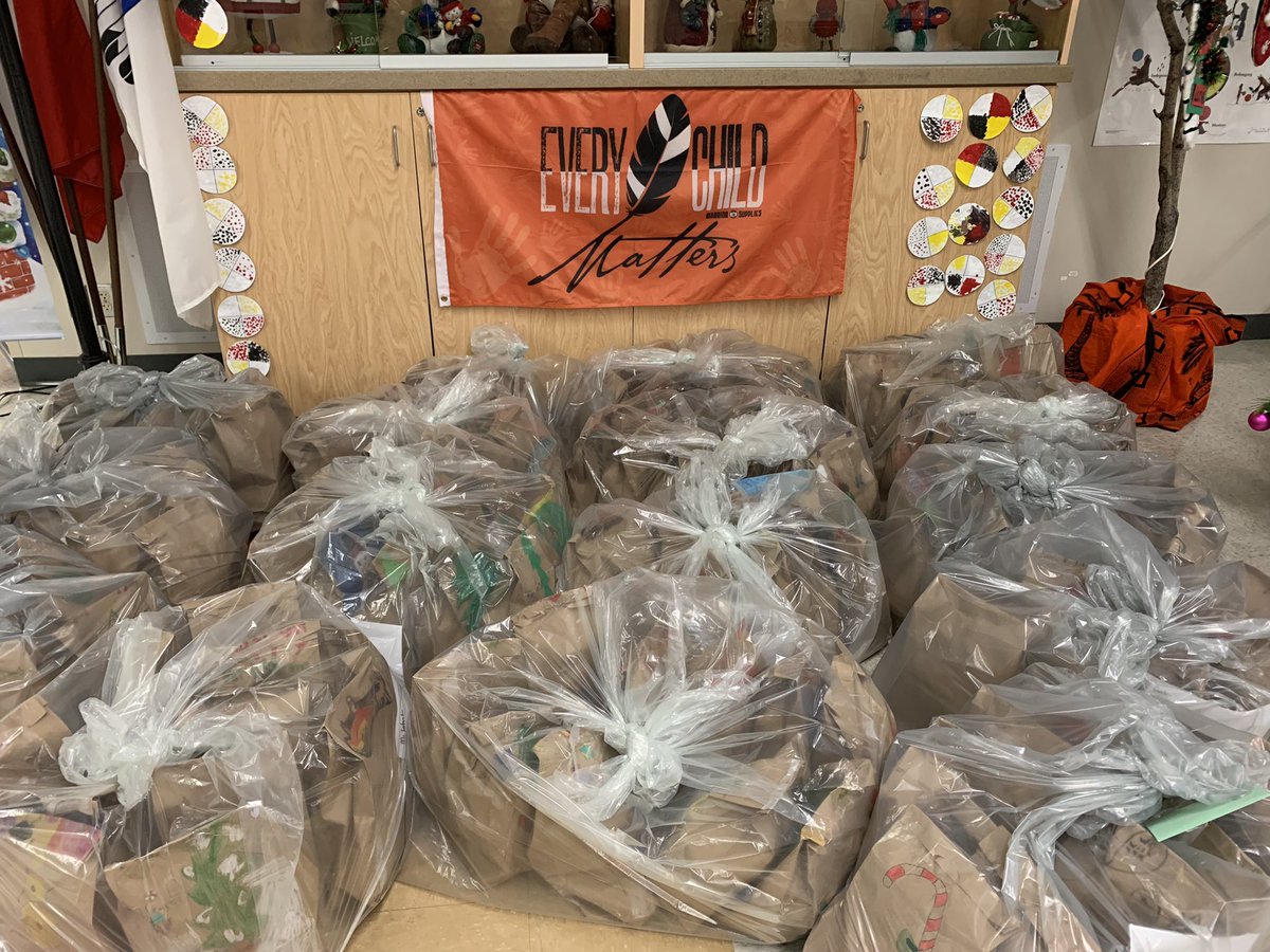 cranston_school's tweet photo. Our Families Helping Families initiative is once again a HUGE success! Beautifully decorated gift bags are heading out to needy CBE students today! Thank you for ALL your contributions! #wearecbe https://t.co/J0A4U18zqu