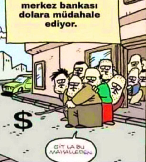 Merkez bankası dolara müdahale ediyor 😀