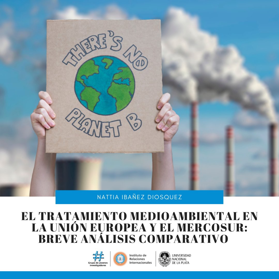 📑Nattia Ibañez Diosquez (<a href="/nattydiosquez/">Nattia Ibañez Diosquez</a>) en su artículo compara las distintas iniciativas y acciones realizadas por la Unión Europea y el MERCOSUR sobre la cuestión medioambiental.