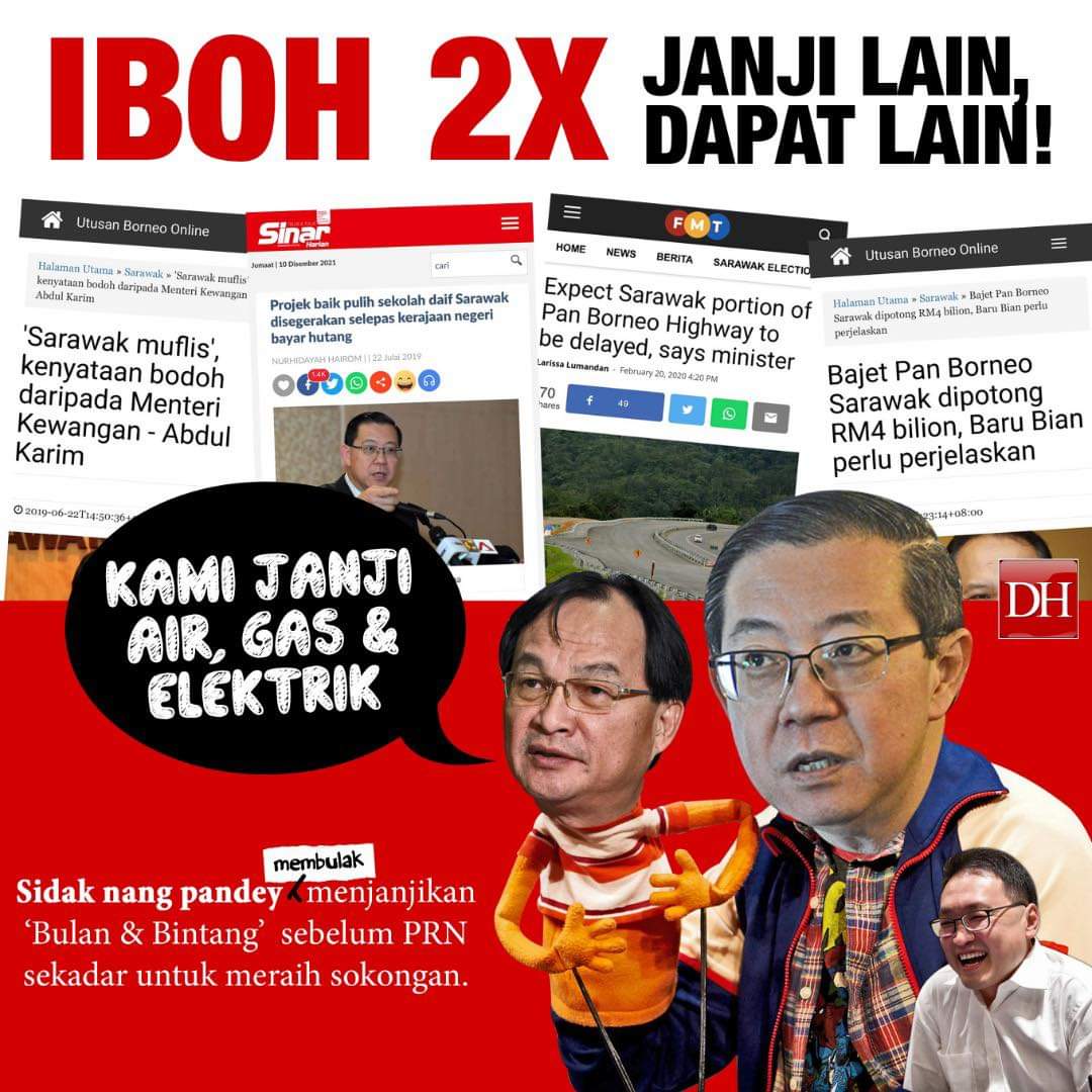 CyanXieKY's tweet photo. I want DAP to show me their report card. Not janji ini janji itu saja. #sarawakelection #SarawakMemilih #SarawakTok #Sarawak https://t.co/teh4yWL3VO