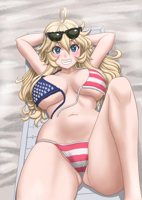 #見た人もなにか無言でアメリカあげるアイオワ、イントレピッド、サラトガ、ガンビア・ベイ 