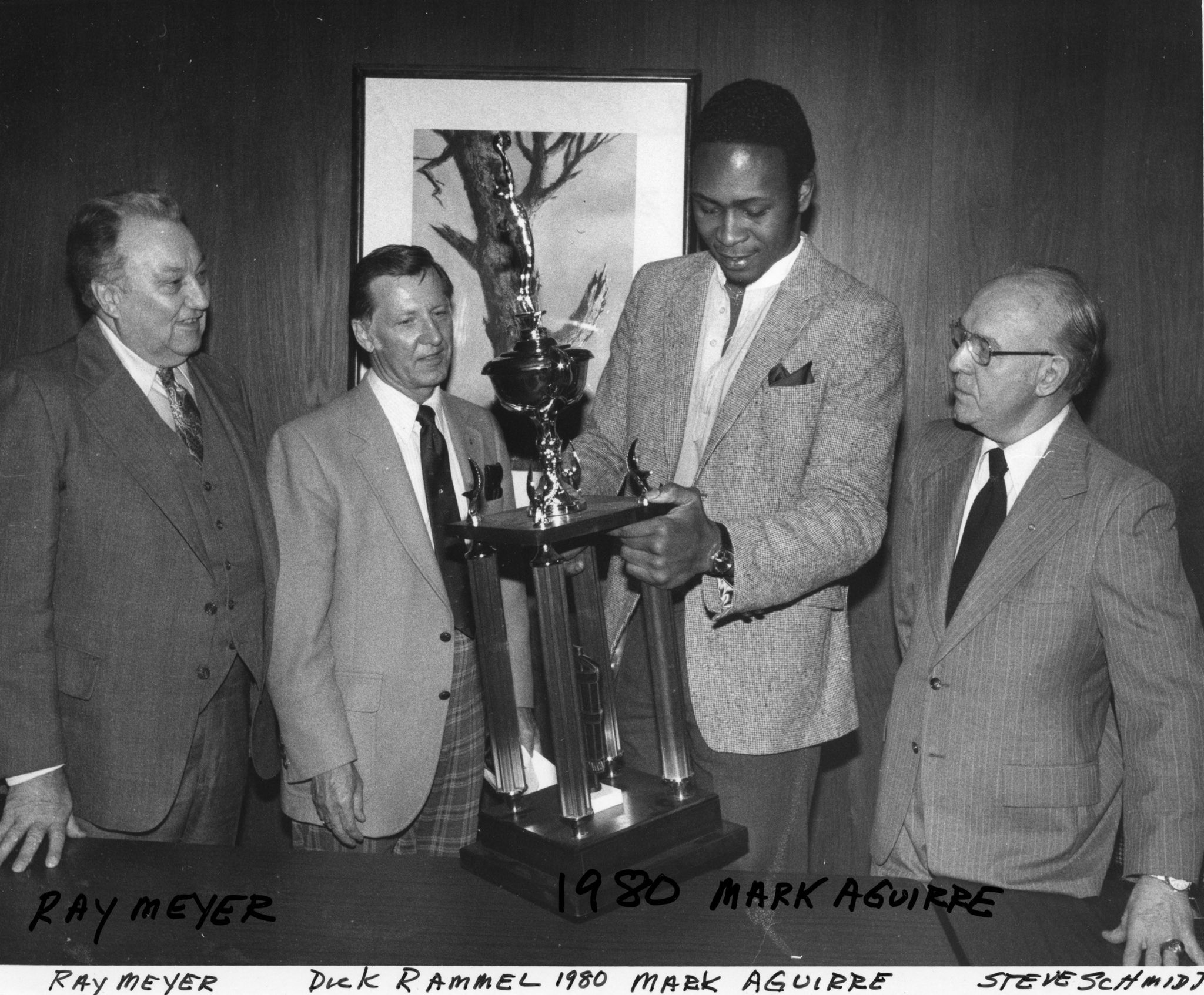 Happy Birthday to our 1980 Mens College POY, Mark Aguirre  