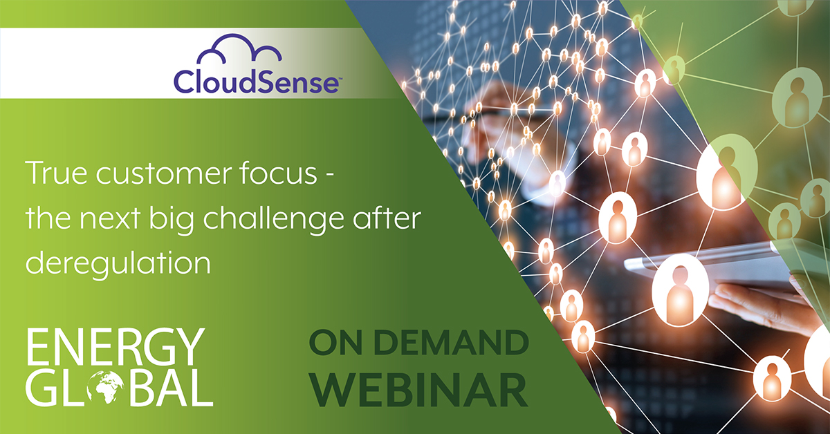 Energy_Global's tweet photo. Energy Global is hosting @cloudsense’s on demand webinar: https://t.co/a74aMN36QL
Watch this webinar to learn how energy retail companies can be truly customer-focused in order to survive and thrive post deregulation.
#CloudSense #Deregulation #Customerfocus https://t.co/CFohJnQ5pQ