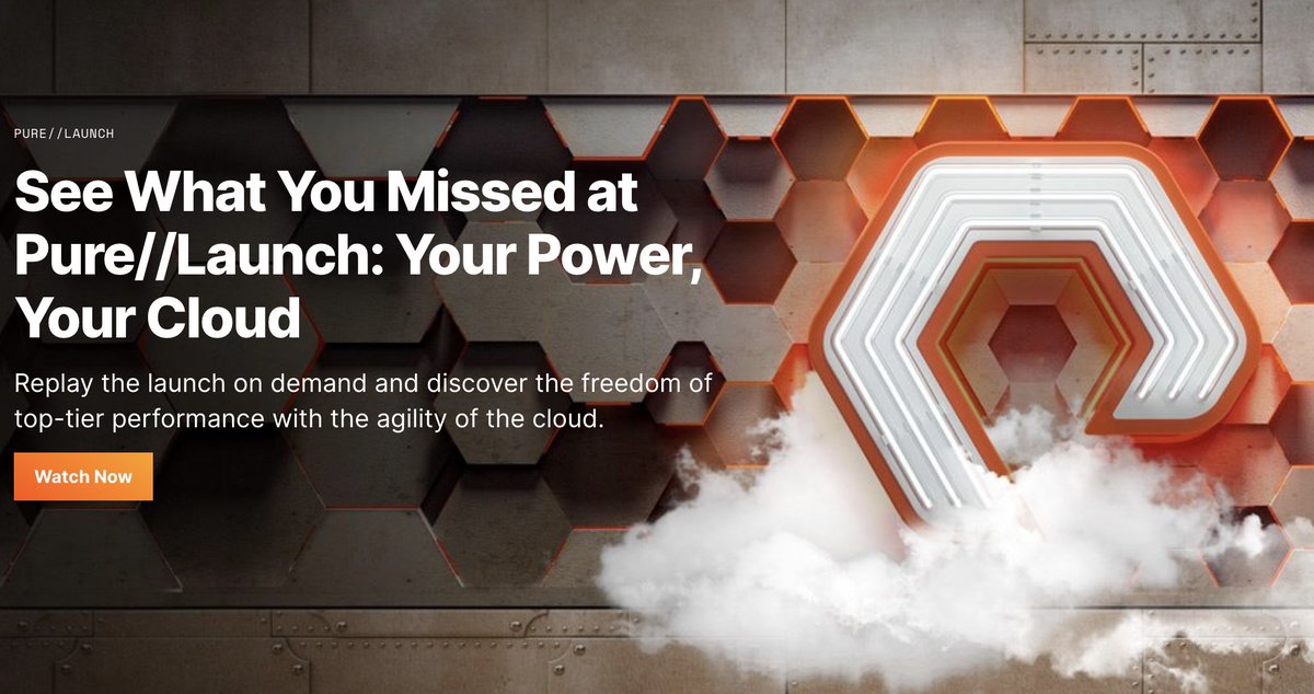 dpfitz's tweet image. Have you heard? There are new members of the @PureStorage FlashArray family!

Organizations can gain immediate and infinite scale and performance to deliver their own cloud experience, with FlashArray//XL and Pure Fusion.

Find out more ➡️ purefla.sh/30fahBz

#PureStorage