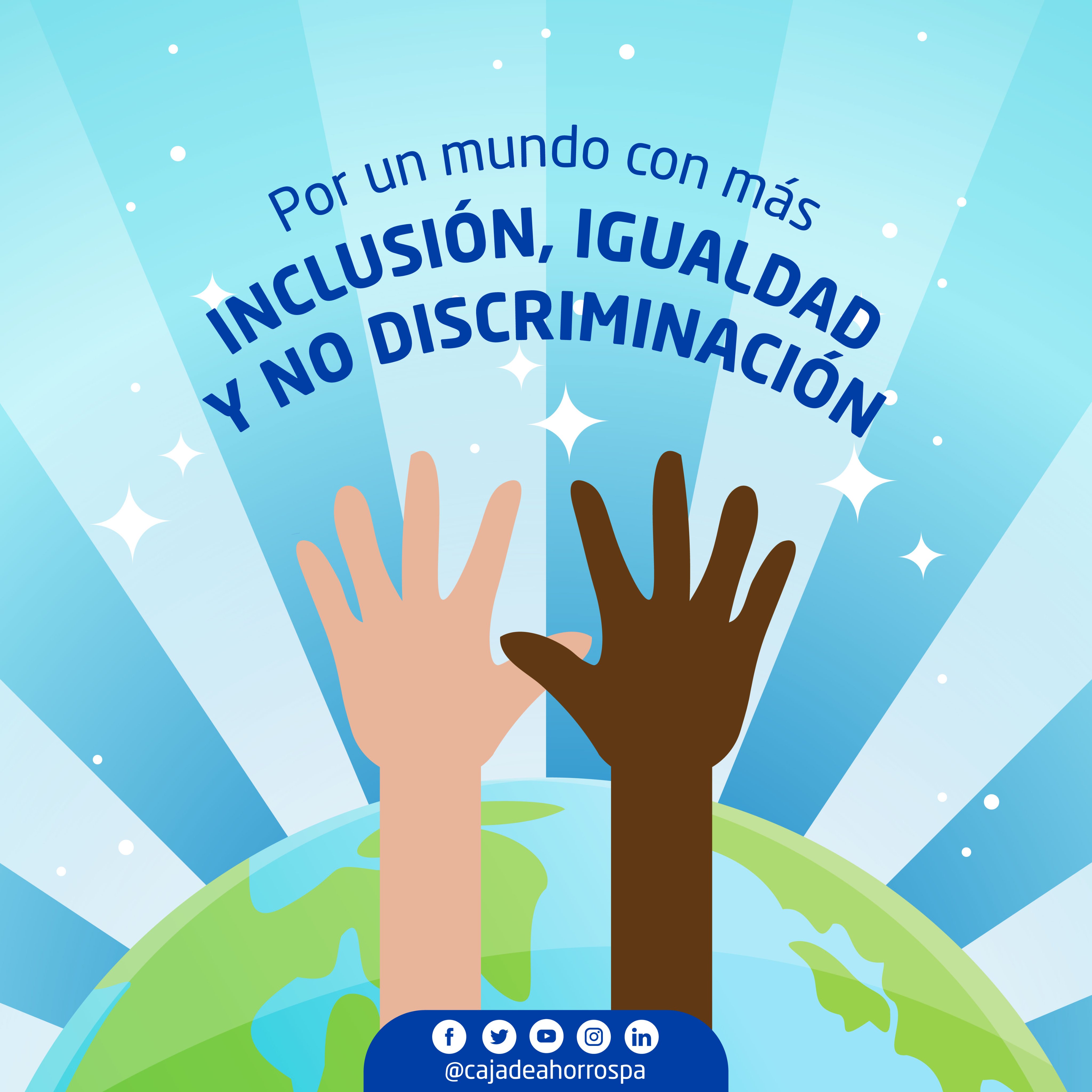 Caja De Ahorros Hoy Se Celebra El Dia De Los Derechos Humanos Un Dia Para Recordar Que Todo Ser Humano Tiene Derecho A La Vida Educacion Salud Trabajo Digno Libertad