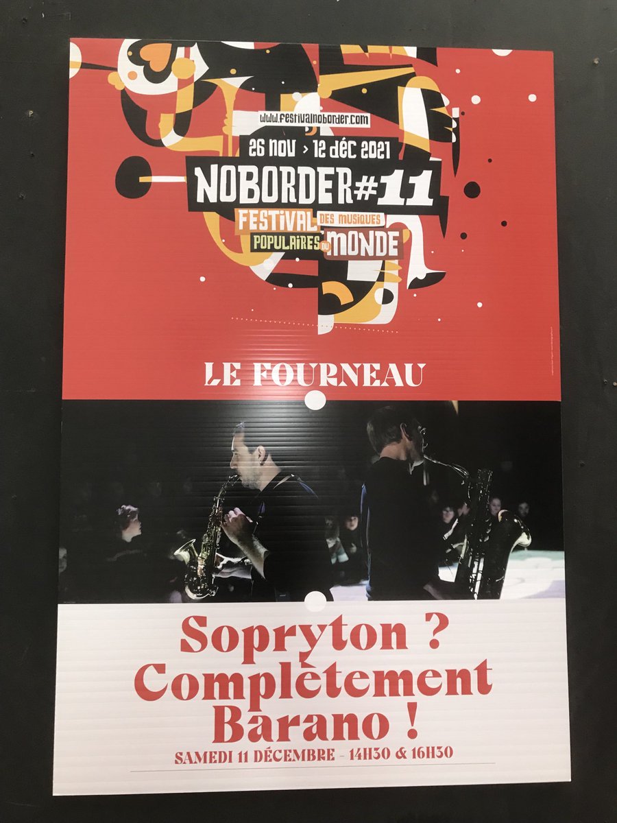 C’est le montage pour demain !