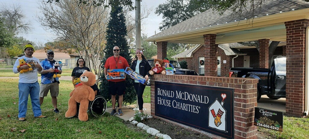 Kudos to the students in our <a href="/SkillsUSA/">SkillsUSA</a> STEM Club who delivered toys this week to the Ronald McDonald House and McLane Children’s Hospital. The toys were collected as a community project.