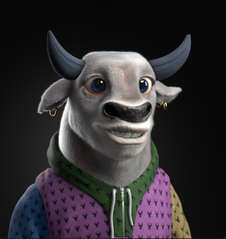 Elna393's tweet photo. @Crypto_Bull_NFT This handsome boy 💯 https://t.co/W4bntE7kHN