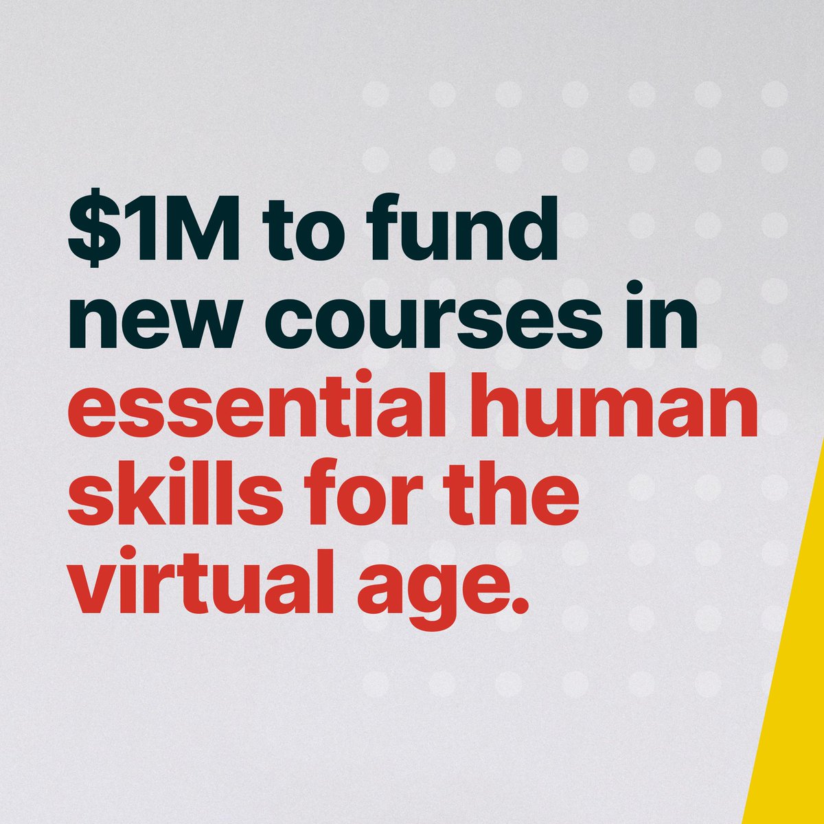 agarwaledu's tweet photo. .@edXOnline and @2Uinc are excited to support the edX network of partners in creating a new series of accessible, high-quality courses that will help equip people with the skills they need to lead and thrive in today’s virtual world: https://t.co/zPPbBvAXMh https://t.co/r6MIPo1nyq