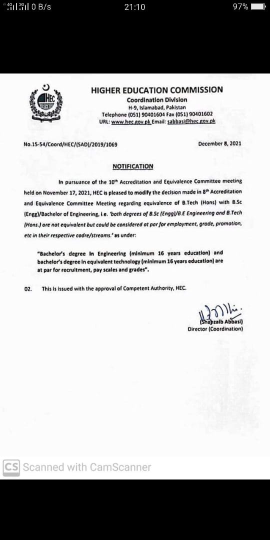 This great milestone was only possible with the contribution of all stake holders of technology education in Pakistan. We acknowledge the endeavours of HEC and senators for technology community
#ThanksSenators_and_HEC
<a href="/mukhtarmuhammad/">Professor Dr. Muhammad Mukhtar</a>
<a href="/EduMinistryPK/">Ministry of Education and Professional Training</a>
<a href="/hecpkofficial/">HEC Pakistan</a>
<a href="/SenatePakistan/">ꜱᴇɴᴀᴛᴇ ᴏꜰ ᴘᴀᴋɪꜱᴛᴀɴ 🇵🇰</a>