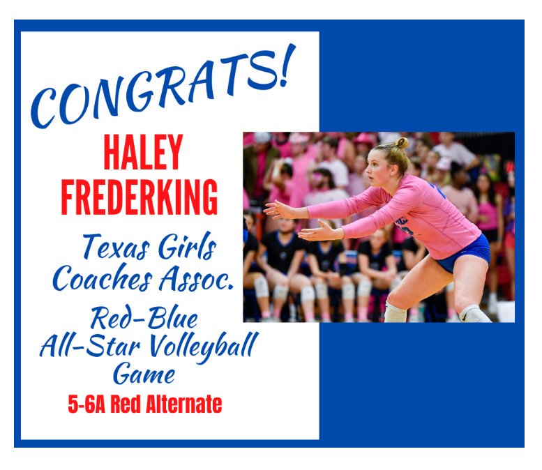 Congratulations to our libero <a href="/HaleyFrederking/">Haley Frederking</a> for being selected as an alternate for the <a href="/AustinTGCA/">TGCA</a> All-Star Game!

#JJPVB #WeOverMe #AwardSeason