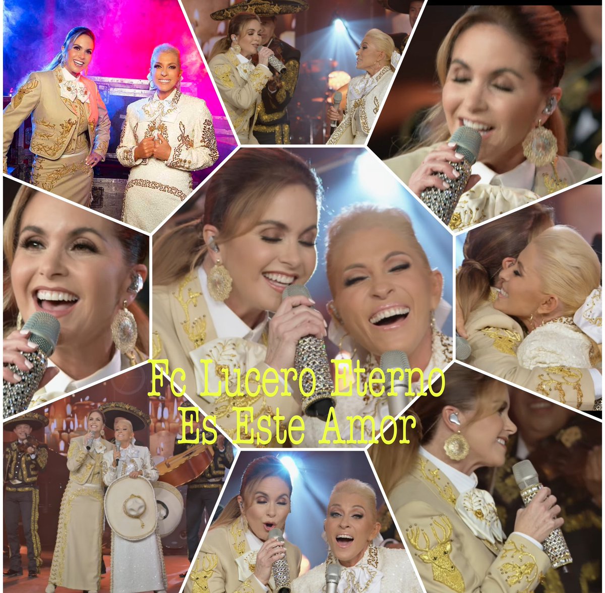 FcLuEternoAmor's tweet photo. Disponible en todas las plataformas digitales #Llorar 🎶 con #Yuri y #Lucero
@OficialYuri feat @LuceroMexico
#Divas #adoradas #lasmejores #cantantes #Mariachi
#CelebrandoAUnaLeyenda https://t.co/yJ9EA0szlr