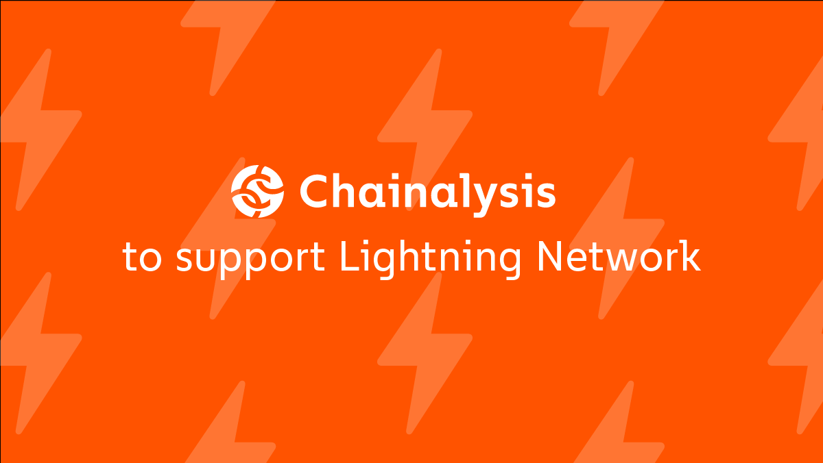chainalysis's tweet photo. Soon, Chainalysis will support Lightning Network transaction monitoring in KYT! Staying compliant with regulations will be vital as the second layer protocol is adopted and we’re excited to be the first in the industry to offer this support.
More here: https://t.co/ahTQvDGrLd https://t.co/7lBoesJ8OH