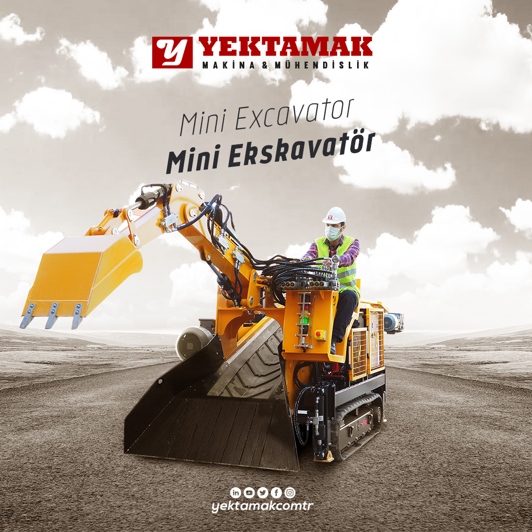 🇹🇷 Uzaktan kumanda ve operatör paneli ile kontrol edilebilen, 60 ton/saat aktarım kapasitesine sahip konveyörlü mini ekskavatör
🇬🇧 Mini excavator equipped conveyor capable of 60 tons/hour transfer capacity, which can be operated by remote control and operator panel