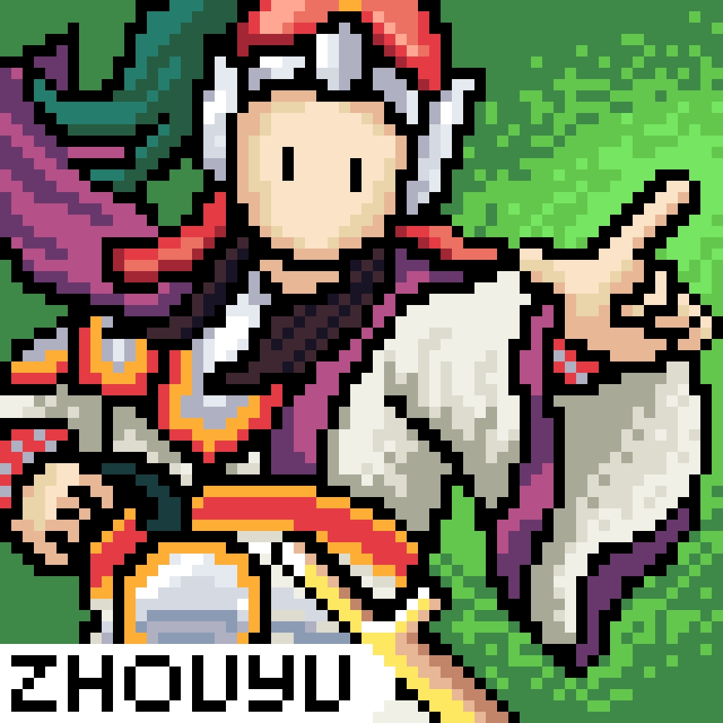 RabbitPouch's tweet photo. Zhou Yu (周瑜, 175-210) was a famous and one of the most capable military strategists for Sun Ce and his successor Sun Quan during the Three Kingdoms era; the turbulent years leading to the end of Han Dynasty in China.https://t.co/uKW0x1Sx1Y 来自 @opensea https://t.co/L7yua2k0gN