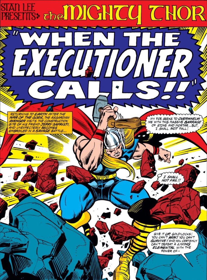 HFoh's tweet photo. When the Executioner Calls!!
Splash page from The Mighty Thor # 403 by Tom DeFalco, Ron Frenz, Joe Sinnott & Max Scheele.
#ronfrenz #joesinnott #maxscheele #tomdefalco #themightythor #theexecutioner #marvelcomics #thecosmiccomicbookbroadcast #comicbookbroadcaster #comicbooks https://t.co/lirkYXr28F