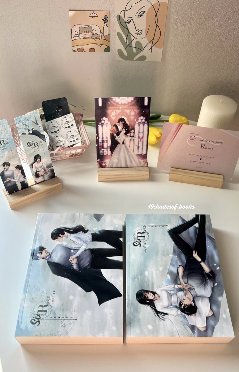 19bookaholic's tweet photo. เล่มสวยมากๆเลย ดีงามมม 💙
#นิยายทำมือ #เซอร์โรม #stoprain https://t.co/CX0R9q8rHb