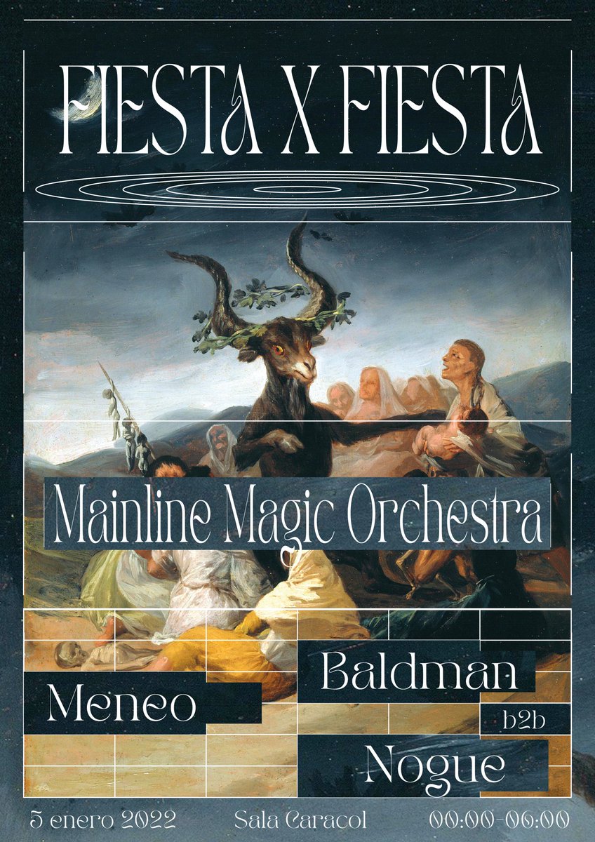 Clau. (@claudiobaldman) on Twitter photo Muchas ganas que tenía de anunciar esto y es que el próximo día de reyes se celebra con la gente más loka everr <a href="/MainlineMagic/">Mainline Magic Orchestra</a> en la segunda Fiesta x Fiesta!! Muchas ganas que tenía de anunciar esto y es que el próximo día de reyes se celebra con la gente más loka everr <a href="/MainlineMagic/">Mainline Magic Orchestra</a> en la segunda Fiesta x Fiesta!!