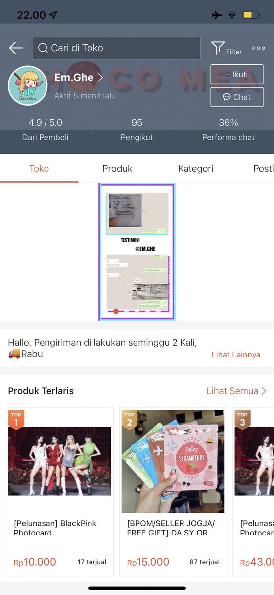 doolsetparadise's tweet photo. [HELP RT]

SPILL OWNER GO YG TIDAK BERTANGGUNG JAWAB
 
atas nama Muthi Ghinatussa Adah 
Alamat terakhir di : 
Jl.Seroja 2 No. 330 Perumnas Condongcatur, Depok-Kab.Sleman, DI Yogyakarta

WA : 085156546350
BCA : 8610560840
Dana: 085156546350
Spay: mxxtth / 0852243045646 https://t.co/tZYuk8enhD