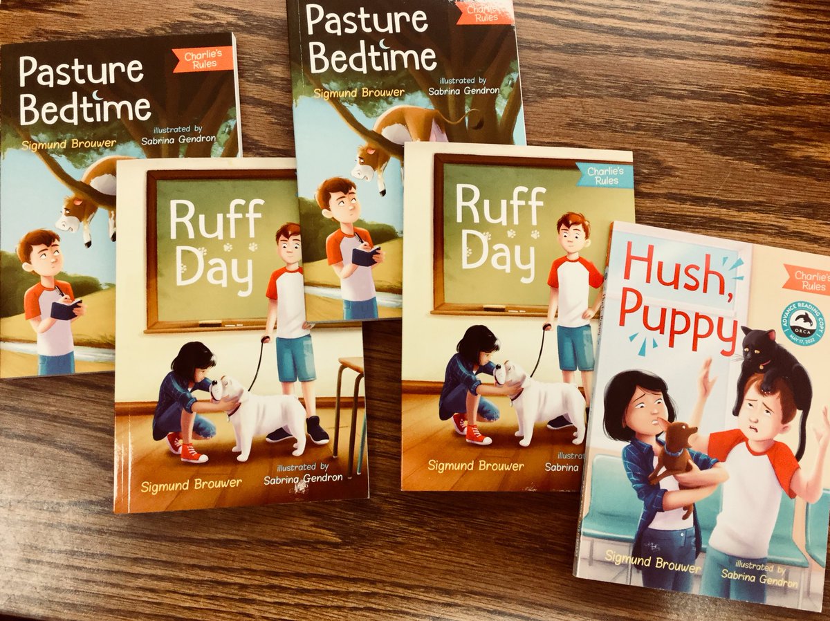 Readergirl4's tweet photo. #checkout this exciting #firstreaders series from @BrouwerSigmund @orcabook @NearNorthDSB Ss are giving ⭐️⭐️⭐️⭐️⭐️to these highly engaging reads!! @WilshireLibrary @vaughanpl @powassanlibrary @LanaButton @pauljcoccia https://t.co/fyIH4R9rCT