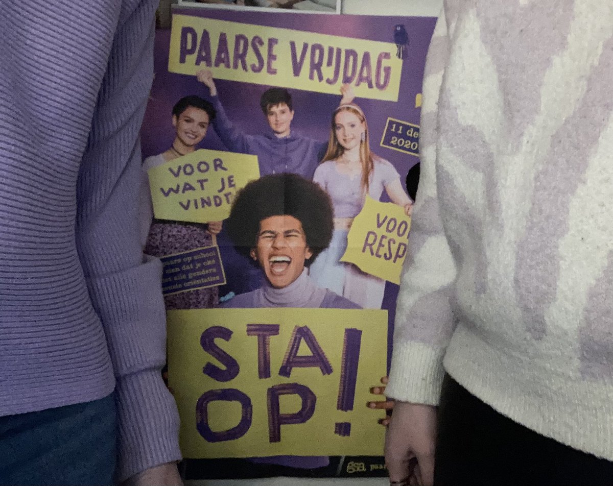 ingedekroon13's tweet photo. Welke kleur dragen wij vandaag?

#paarsevrijdag #doemee #staop #voorrespect https://t.co/IFAIrLaPP2