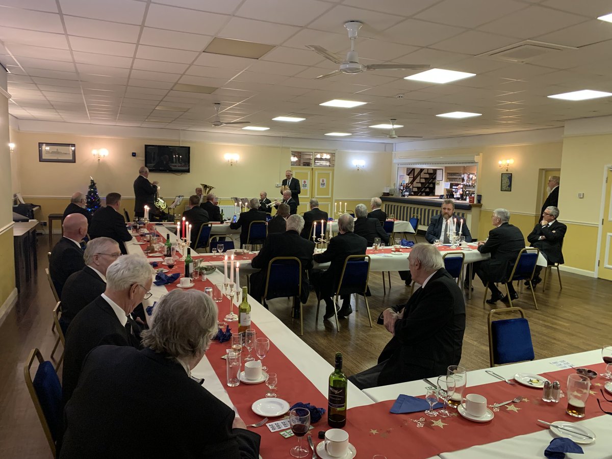 Amazing night last night for our Christmas Lodge.  A double Second Degree ceremony followed by Turkey, Carol singing and a bumper raffle