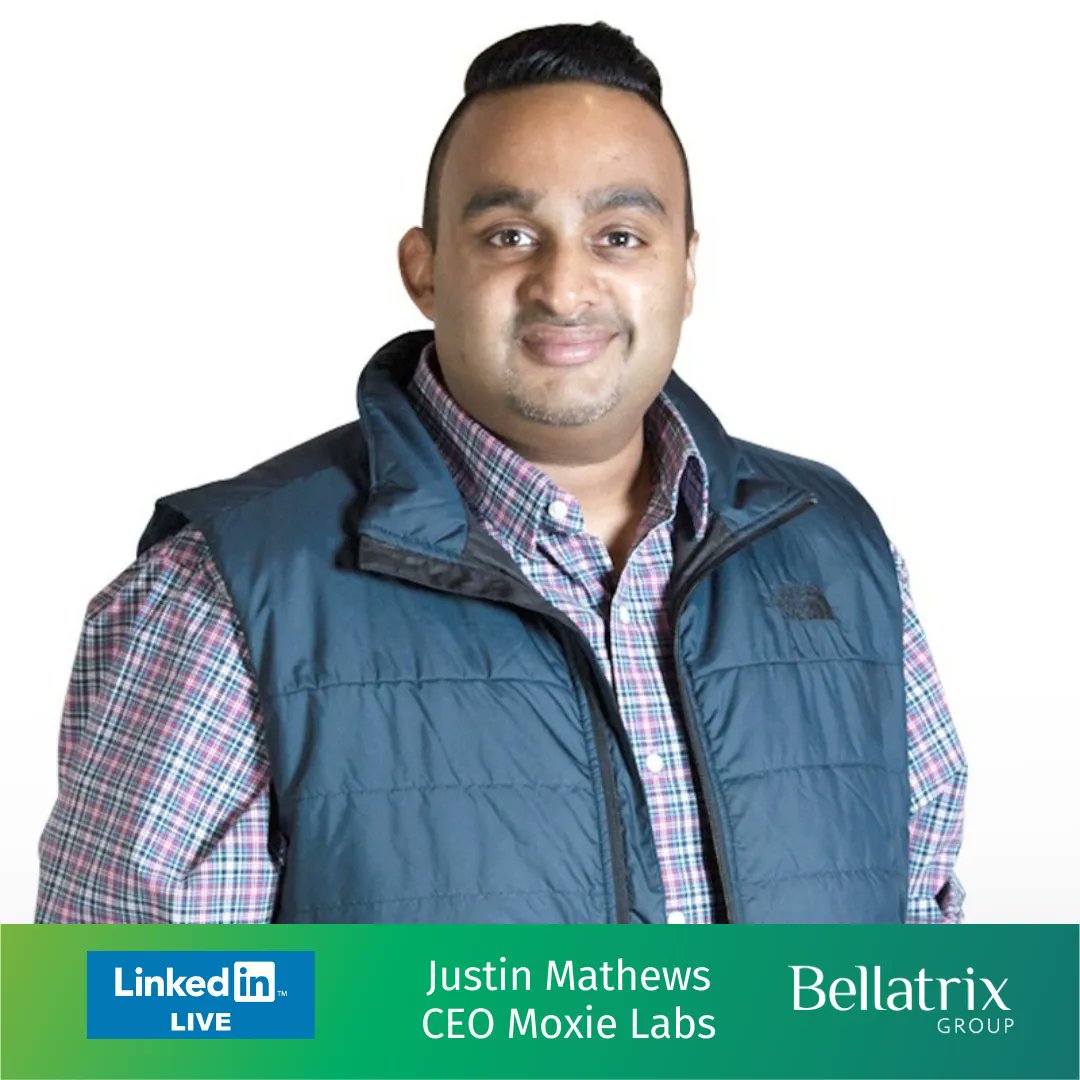 GroupBellatrix's tweet photo. Back in September, we kicked off our Bellatrix Group LinkedIn Live Series: The Leadership Imperative, with CEO of Moxie Labs, Justin Mathews who talked about where #leadership &amp; work are heading.
Revisit our conversation or tune in for the first time over on LinkedIn. 
#postcovid https://t.co/kkzZMztGci