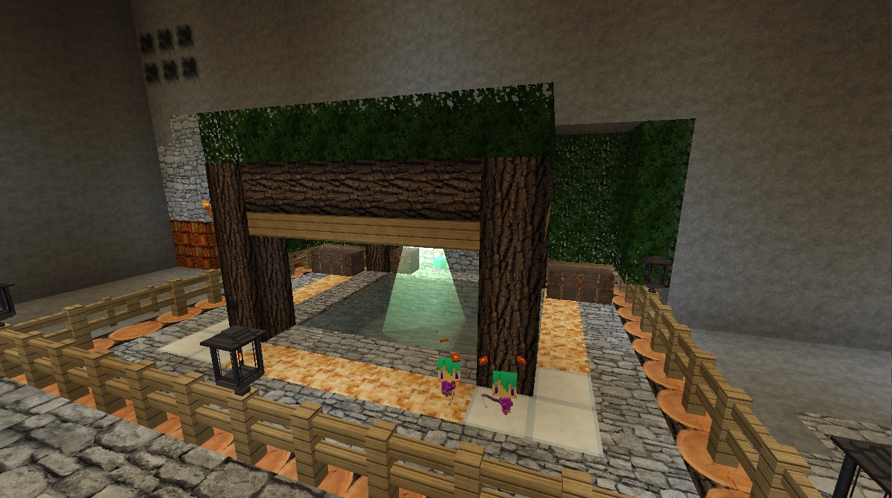 いもごろり 釣り堀と羊小屋が完成 Minecraft モミジmod 竹mod マイクラ T Co Mple5iztsj Twitter