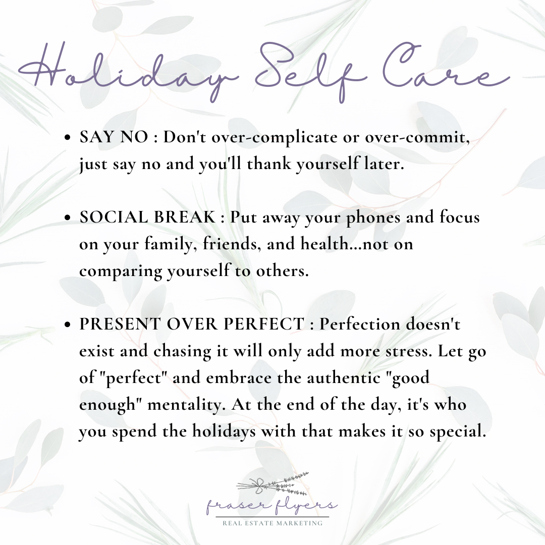 frasereflyers's tweet photo. The Christmas rush is here! It has been a whirlwind of a year in real estate and adding the holidays to the mix can leave you feeling exhausted and overwhelmed. The good news is, YOU ARE NOT ALONE! 💜

Here are a few small changes you can do to make sure you are your best holid https://t.co/BNqpx2jV7W