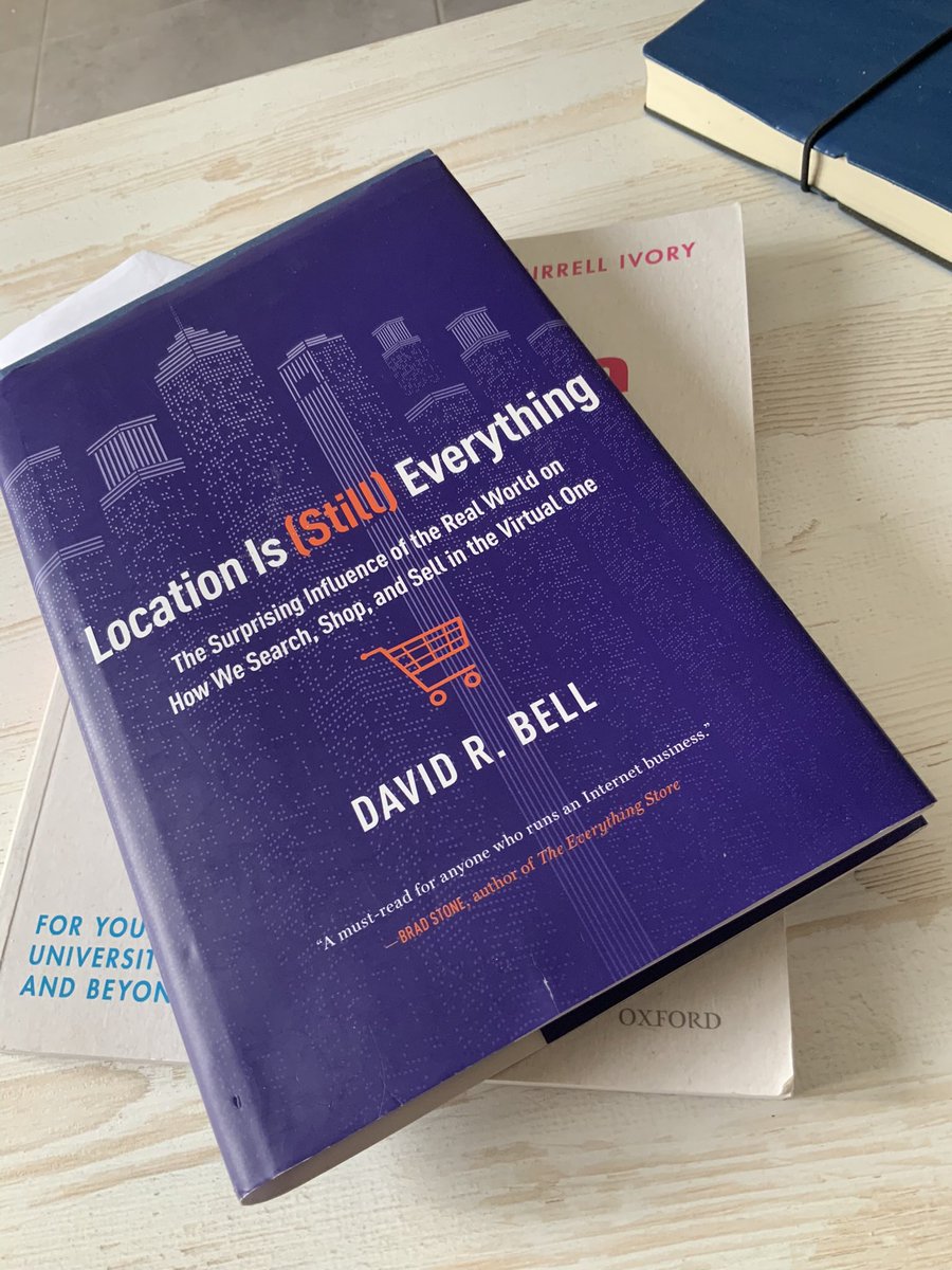 Book titles can be reassuring and intriguing at the same time. 

#geomarketing #spatiallongtail #Proximity #vicinity #location #geography