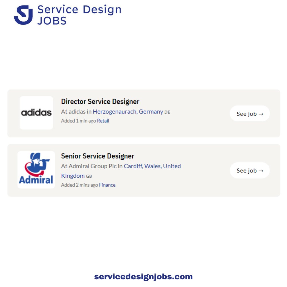 sdxjobs's tweet photo. 📢New Jobs Update💼👇
Today, we found 10 new #servicedesign jobs👏😉
You may visit at https://t.co/t9k9wQRFVO 👍
#servicedesigner #servicedesignjobs #newjobs #jobupdate #Germany #Ireland #USA #Netherlands #Sweden #Peru #UK #SDJ https://t.co/7qVMwcJb3c
