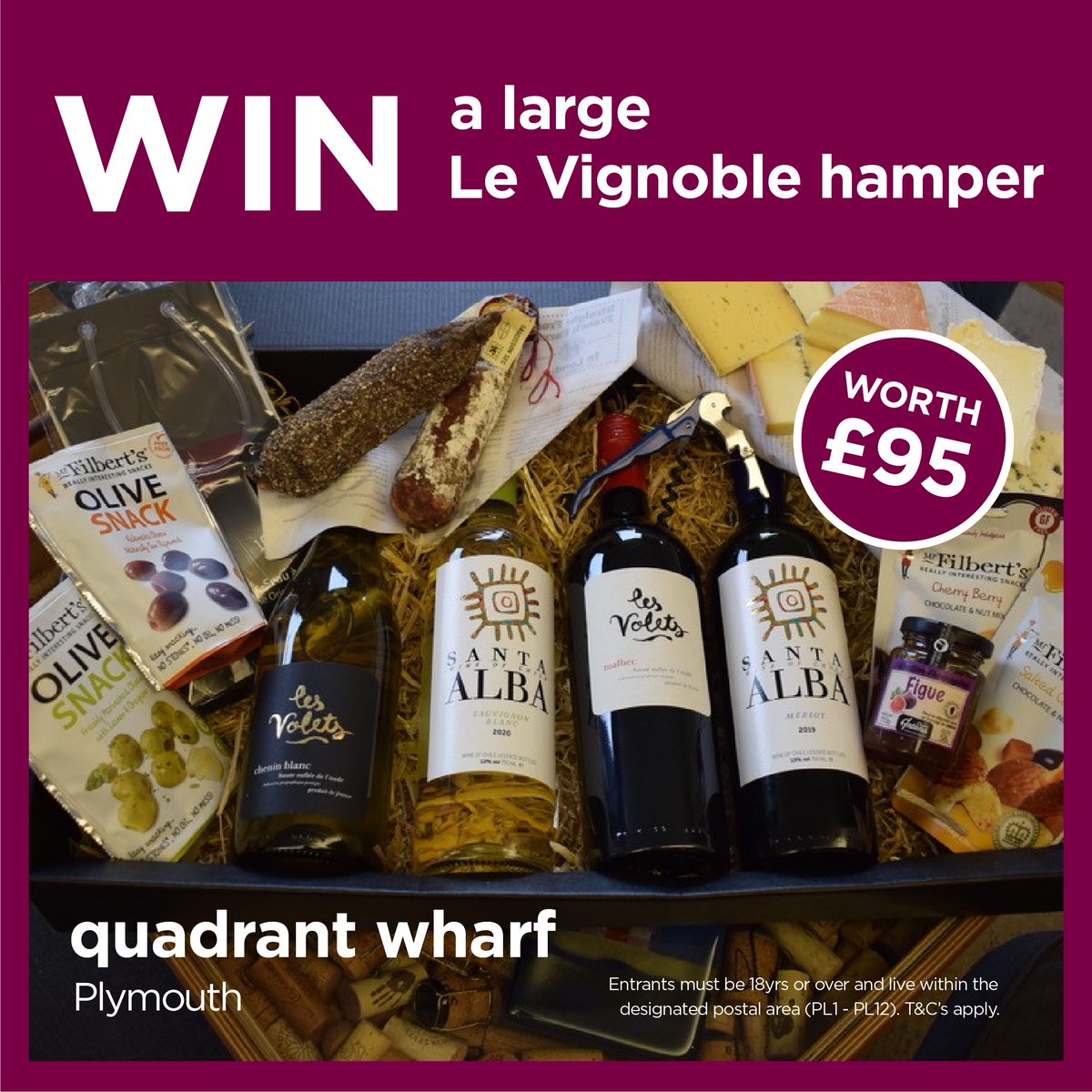 ⭐COMPETITION TIME⭐
We’re on the hunt for the best Christmas tree in Plymouth!
To be in with a chance of winning a large hamper from <a href="/Le_Vignoble/">Le Vignoble Plymouth</a> send us a picture of your tree using #BestPlymXmasTree.
T&amp;C’s apply. Products may vary from those shown
Must be 18+&amp; live in PL1–PL12