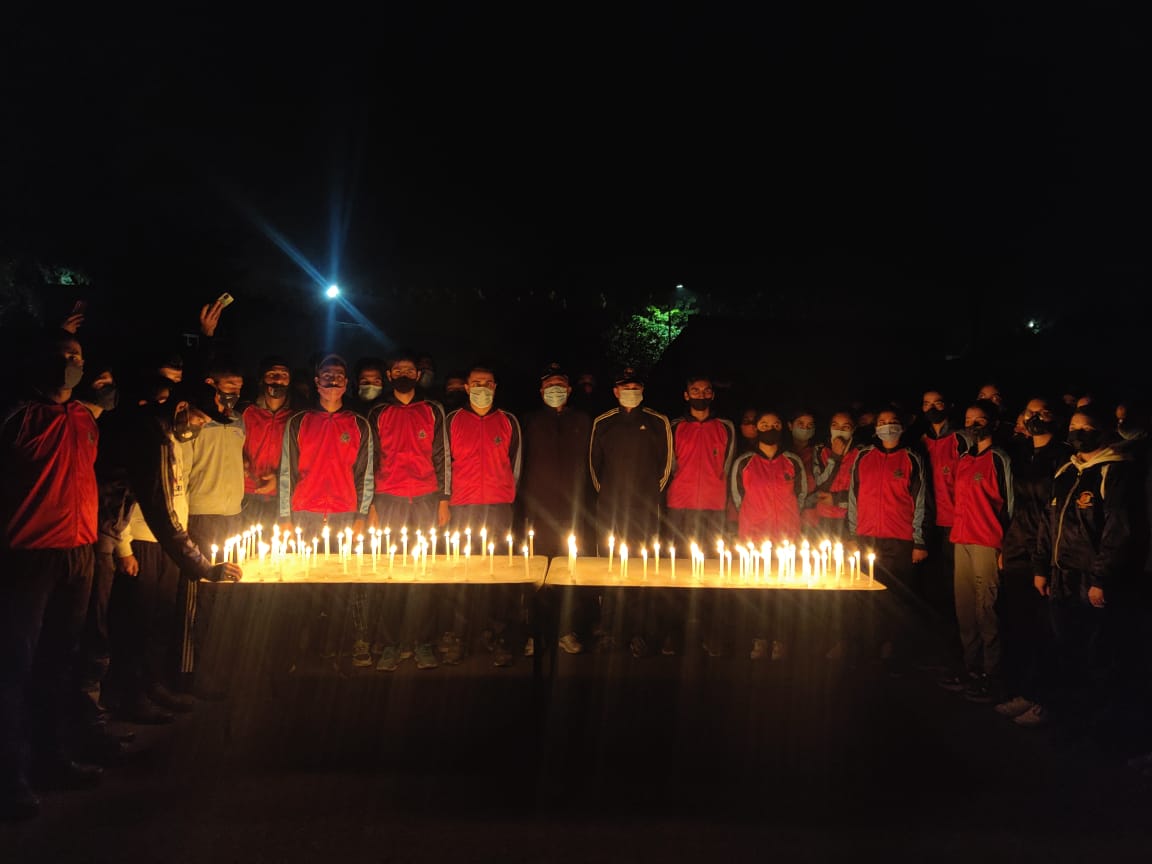 NCCDteJKL's tweet photo. #Homage to #Martyrs Officers,Ladies,staff and NCC Cadets of JK&amp;L Directorate paid homage to CDS and other Martyrs of the helicopter crash in solemn functions at the Dte and many places in J&amp;K and Ladakh @HQ_DG_NCC @prodefencejammu @PRODefSrinagar @PRODefSrinagar @RanjanMahajan6 https://t.co/Cfre38uHWT