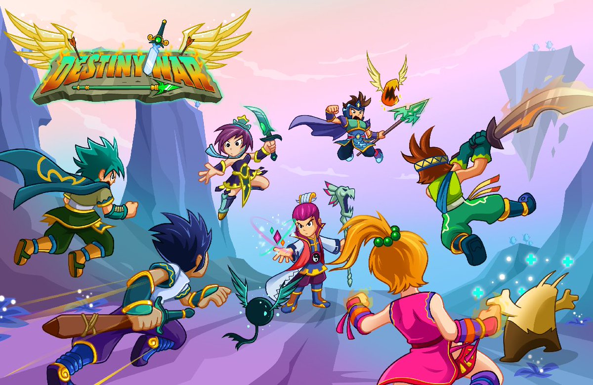 Destiny War is bringing back the classic MMORPG gameplay, Interact to many players, friends, and family to enjoy the excitement and intensity of being a warrior in the crypto space.

#Destinywar $Dwar #NFTGame