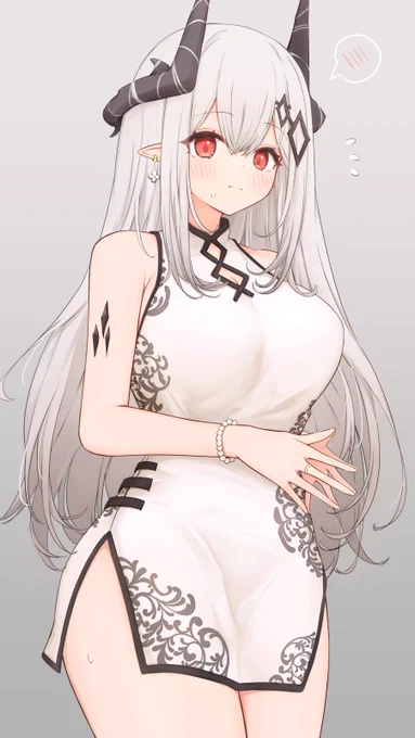 チャイナマドロック…💐💐#アークナイツ 