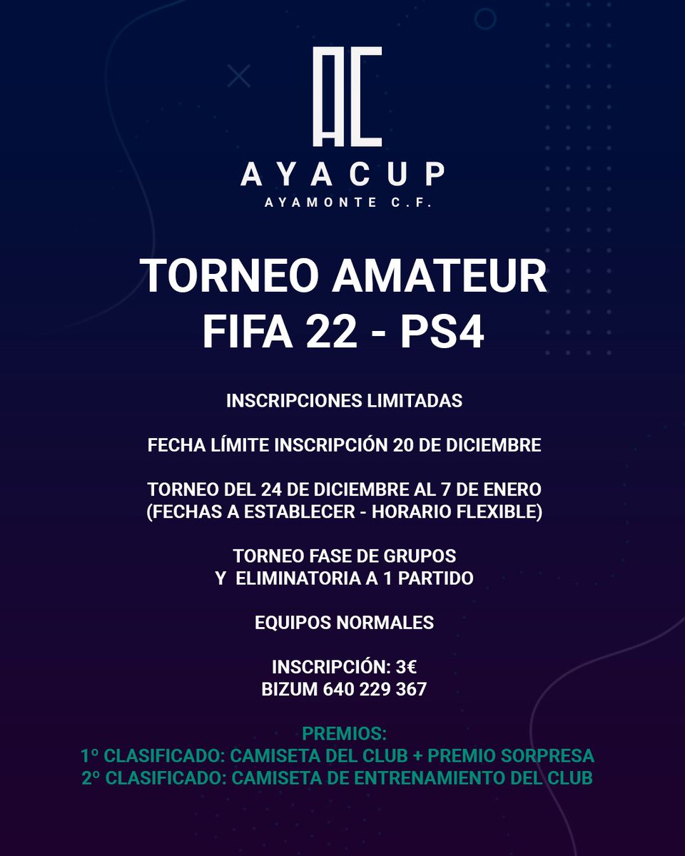 AYAMONTE CF tweet media