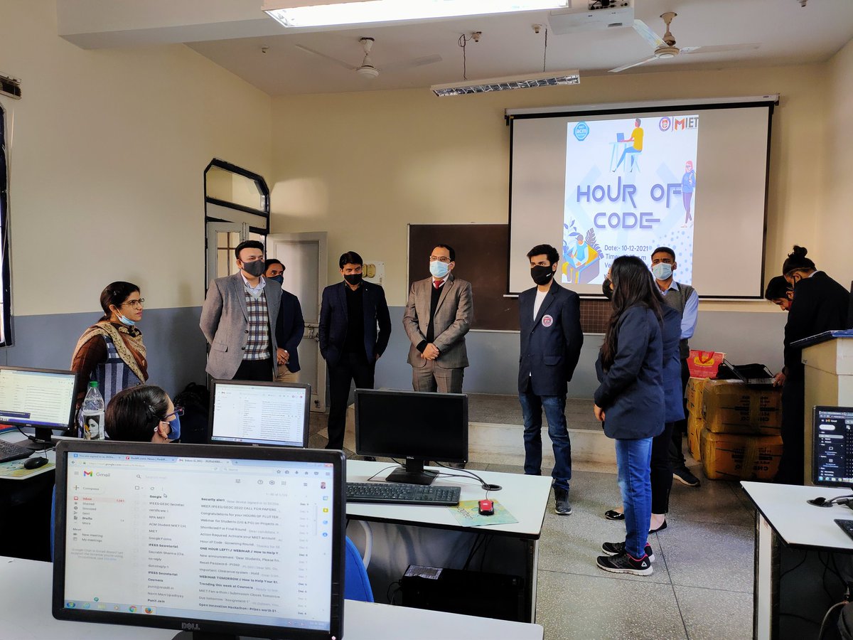 miet_acm's tweet image. Miet ACM Student Chapter has successfully conducted the Final Round of
"Hour of Code"🎉✨.
@Indiaacm
@givemycert