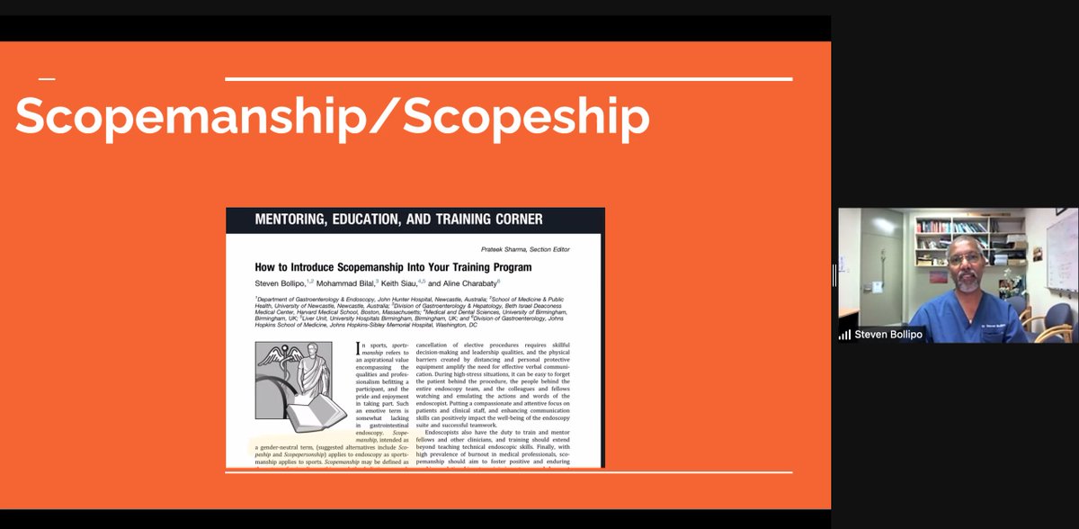 sconglymd's tweet photo. Enjoying @stevenbollipo discussing #scopeship as part of our @CalDomMed GI grand rounds! Thank you for being up in the ~super~ early morning from Australia to present to us!! https://t.co/hO4YwkBUuq