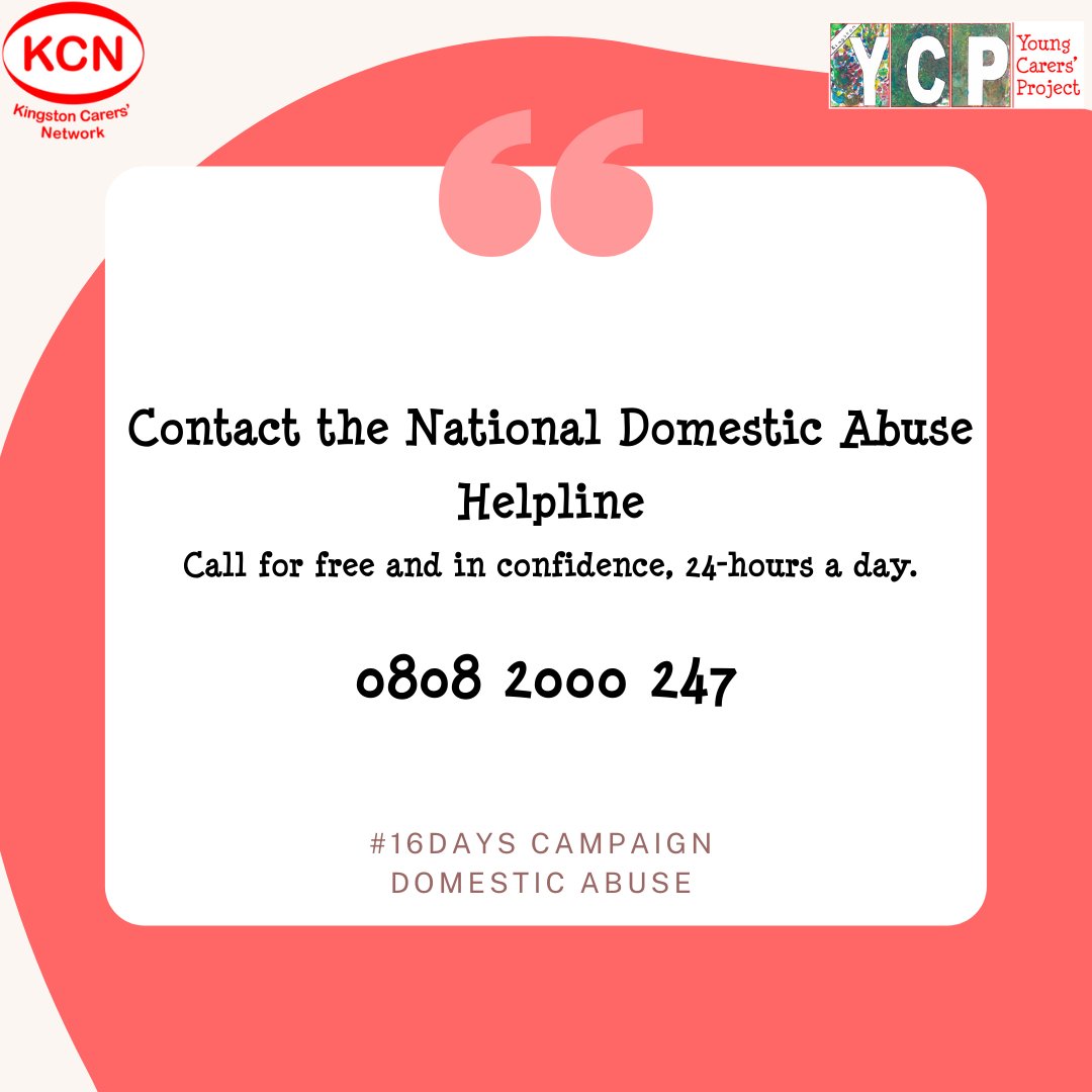 👉Contact the National Domestic Abuse Helpline for free and confidential support. *0808 2000 247* 
#16daysofactiontoolkit #16DaysOfAction #SignThePledge