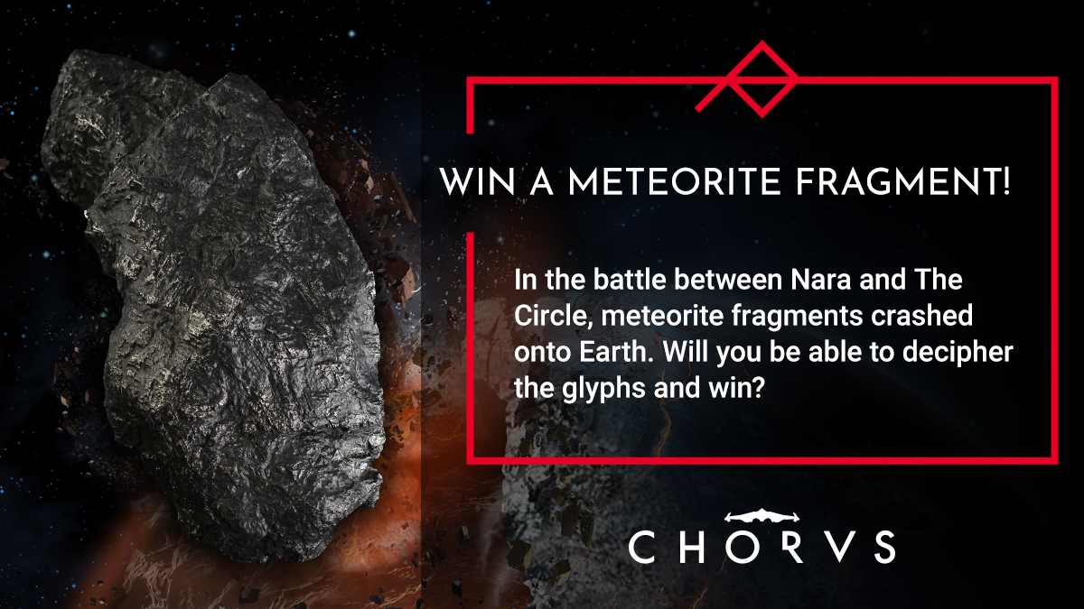 We are giving away fragments from a real METEORITE! 🤩

Win 1/6 smaller fragments. Plus, one lucky winner can win a 55,000 year old, 2.2 kilo large fragment! 

🔴 Crack the coded messaged below + RT this post!

Ends: 23:59 AM GMT 13th Dec.

Ts&amp;Cs: fal.cn/3kydv