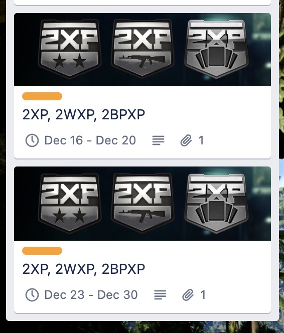 Call of Duty Vanguard and Warzone Pacific next double XP dates revealed