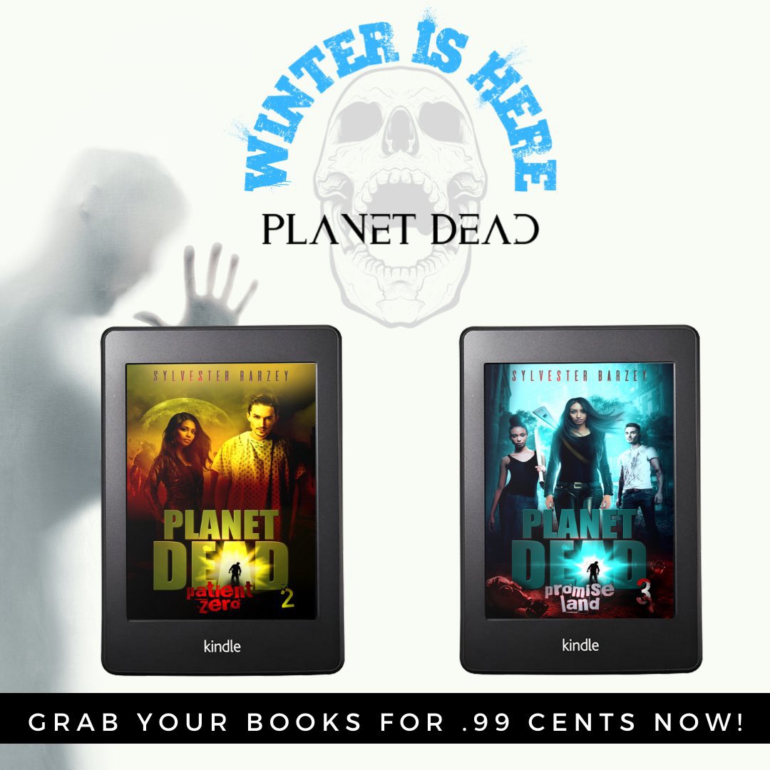 DarkBPages's tweet photo. Winter Is Here!
Grab the eBooks of Planet Dead 2 & Planet Dead 3 for .99 cents! By @SylvesterBarzey
Today Only!
Become A Survivor Of The Winter Apocalypse
https://t.co/TO0sHtRgzp
Borrowing it is cool but owning it forever now thatβs epic ππΎ
#savethezombies https://t.co/yd2D1WSvRH