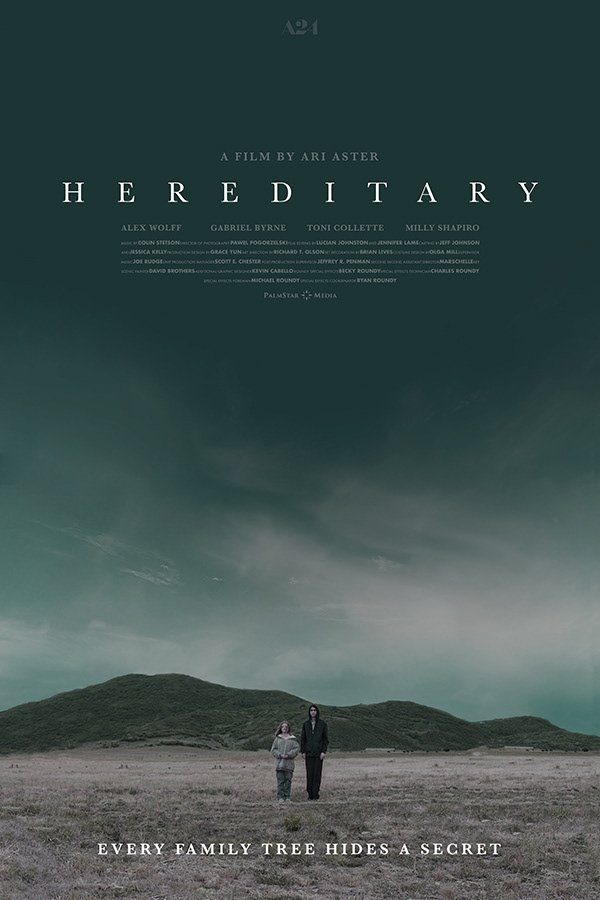 levmauc's tweet image. Este póster de HEREDITARY de Bob Delgado es sensacional.