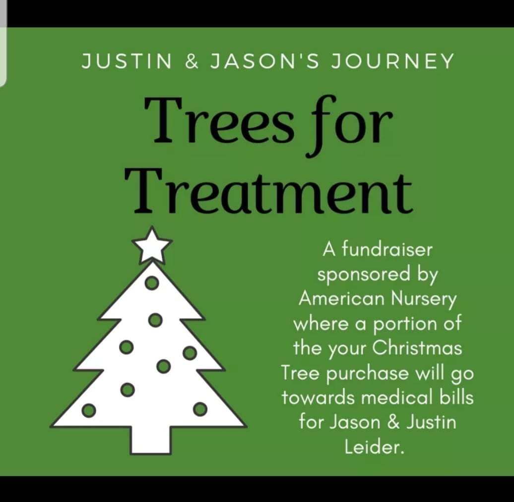 Help a Ho-Ho-Kus school student &amp; his brother with the same rare genetic disorder. Mention Justin and Jason when you buy a Christmas tree at American Nursery in Fair Lawn or Franklin Lakes, and they will donate 10% to the boys' Let Them Be Little X2 Foundation!