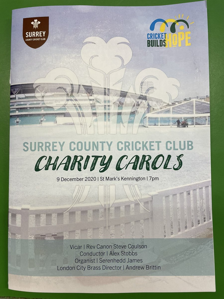 🎶 Thanks to everyone who participated in <a href="/surreycricket/">Surrey Cricket</a> charity carols yesterday

🏏 £4000 was raised for two great cricket charities <a href="/SurreyCricketFd/">Surrey Cricket Foundation</a> and <a href="/CricketBuilds/">Cricket Builds Hope</a> and, more importantly, a good time was had by all

🎄Merry Christmas and see you next year!