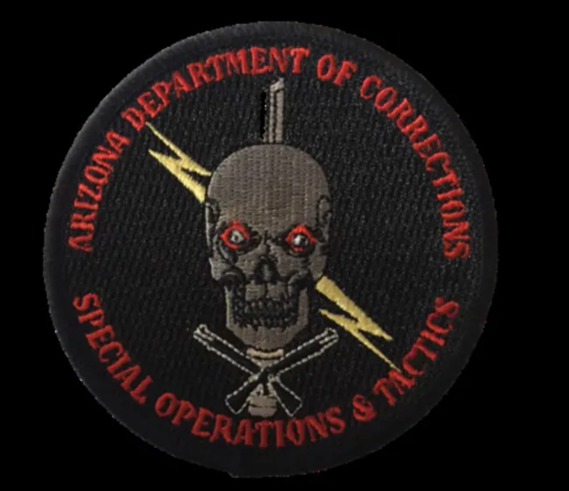 VICTORY FOR GOVT OVERSIGHT AND DEMOCRACY: Lawmakers applaud AZ DOCRR for removing offensive patches from uniforms

bit.ly/AZp1941
cc: <a href="/JimmyJenkins/">Jimmy Jenkins</a> <a href="/MitziEpstein/">Sen. Mitzi Epstein</a> <a href="/Diego4Justice/">Diego Rodriguez</a>