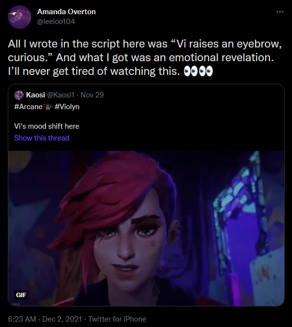 lapurrak_'s tweet photo. going absolutely insane at Fortiche animators taking a look at Arcane's already explicit script and going "okay but this could be even GAYER" https://t.co/DZpPXf0Bh5