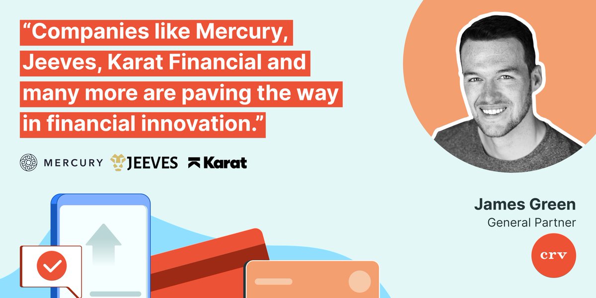 Make way for the trailblazers in financial innovation <a href="/BankMercury/">Mercury</a>, <a href="/Jeeves_inc/">Jeeves</a> and <a href="/trykarat/">Karat Financial</a>💫 Read the whole article on, “The Rise of Vertical Banks,” by our very own <a href="/jamesgreen2016/">James Green</a> bit.ly/3rNf1d8 #PowerToThePerson #VerticalBanks #Finance #Innovation #VentureCapital