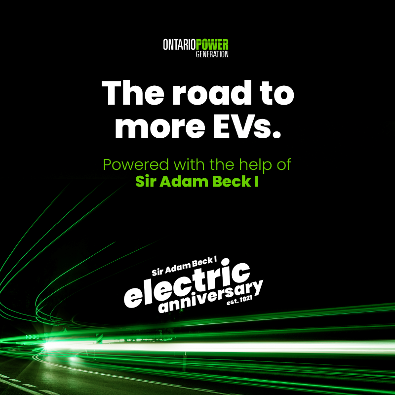 432 megawatts of power, 100 years of unstoppable progress, and 100 more to go. Milestones like these, bring us closer to milestones like net-zero. Happy #ElectricAnniversary, Sir Adam Beck I!